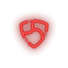 Charger l'image dans la galerie, red 322_nem_coin_crypto_crypto_currency led neon factory