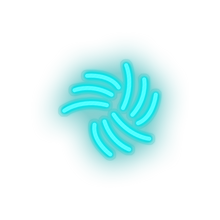 Charger l'image dans la galerie, ice_blue 323_iota_coin_crypto_crypto_currency led neon factory