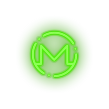 Charger l'image dans la galerie, green 324_monero_coin_crypto_crypto_currency led neon factory