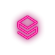 Charger l'image dans la galerie, pink 325_stratis_coin_crypto_crypto_currency led neon factory