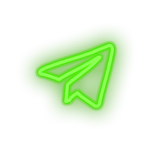 Charger l'image dans la galerie, green 335_telegram_logo led neon factory