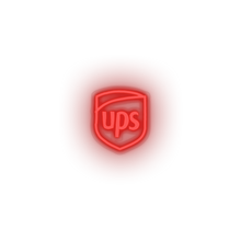 Charger l'image dans la galerie, red 351_ups_logo led neon factory