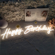 Charger l'image dans la galerie, Happy Birthday led sign