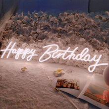 Charger l'image dans la galerie, Happy Birthday Wall neon sign