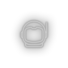 Charger l'image dans la galerie, white astronaut led adventure astronaut astronomy cosmonaut helmet outer space space neon factory