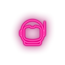 Charger l'image dans la galerie, pink astronaut led adventure astronaut astronomy cosmonaut helmet outer space space neon factory