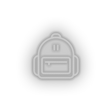 Charger l'image dans la galerie, white backpack_boy led back to school backpack education haversack school bag student study neon factory