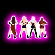 Charger l'image dans la galerie, Black Pink led neon sign board