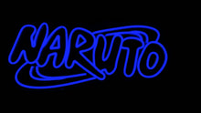 Charger l'image dans la galerie, Naruto led wall sign - blue light