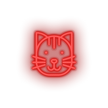 Charger l'image dans la galerie, Cat Animal carnivore cartoon cat house pet pet zoo Neon led factory