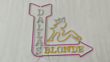Charger l'image dans la galerie, Dallas Blonde light Led signs