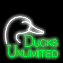 Charger l'image dans la galerie, Ducks unlimited neon white and green