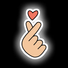 Charger l'image dans la galerie, Finger Heart neon sign