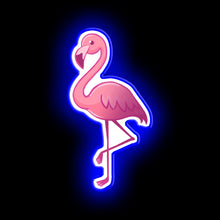 Charger l'image dans la galerie, Flamingo blue neon light