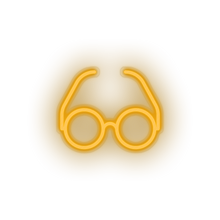 Charger l'image dans la galerie, warm_white glasses led accessories back to school education glasses reading student study neon factory