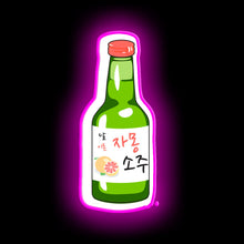 Charger l'image dans la galerie, Soju bottle wall neon sign