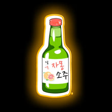 Charger l'image dans la galerie, Grapefruit Soju bottle neon sign