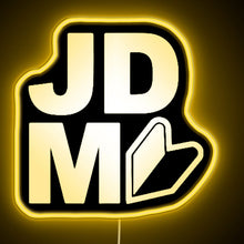 Charger l'image dans la galerie, Neon factory wall jdm sign