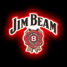 Charger l'image dans la galerie, Jim Beam neon sign for sale - bar neon sign