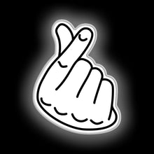 Charger l'image dans la galerie, Korean Finger Heart neon sign