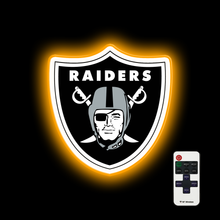 Charger l'image dans la galerie, Las Vegas Raiders bedside table lights