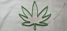 Charger l'image dans la galerie, Ganja Cannabis leaf neon led