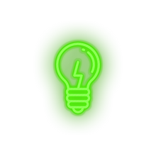 Charger l'image dans la galerie, green light_blub led back to school creative education idea light blub student study neon factory