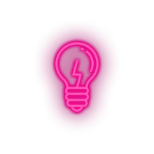 Charger l'image dans la galerie, pink light_blub led back to school creative education idea light blub student study neon factory