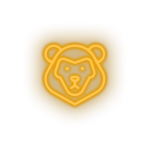 Charger l'image dans la galerie, Lion Animal carnivore cartoon fauna leo lion zoo Neon led factory