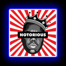 Charger l'image dans la galerie, Notorious B.I.G Black Neon Sign
