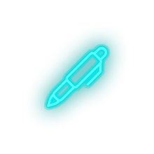 Charger l'image dans la galerie, ice_blue pen led back to school edit education pen student study write neon factory