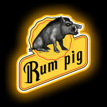 Charger l'image dans la galerie, Rum Pig neon sign