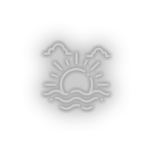 Charger l'image dans la galerie, white sunset_sunrise led beach holiday sea summer sun sunset sunrise vacation neon factory