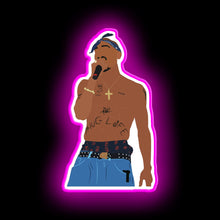Charger l'image dans la galerie, Sign de néon de la vie du rappeur Tupac