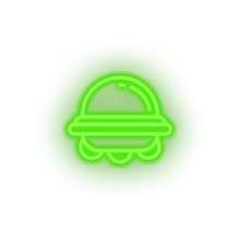 Charger l'image dans la galerie, green ufo led adventure alien astronomy outer space space space ship ufo neon factory