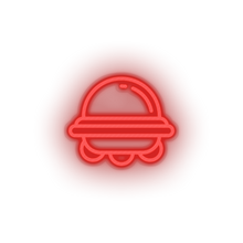 Charger l'image dans la galerie, red ufo led adventure alien astronomy outer space space space ship ufo neon factory