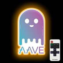 Charger l'image dans la galerie, AAVE "LEND" Crypto neon sign