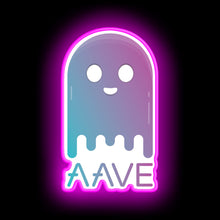 Charger l'image dans la galerie, AAVE "LEND" Crypto neon sign