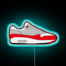 Charger l'image dans la galerie, Air Max 1 OG RGB neon sign lightblue