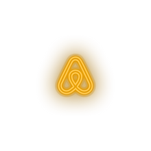 Charger l'image dans la galerie, airbnb logo neon light