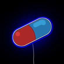 Charger l'image dans la galerie, Akira pill RGB neon sign blue