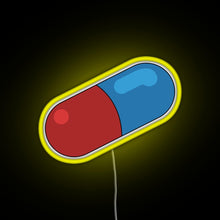 Charger l'image dans la galerie, Akira pill RGB neon sign yellow