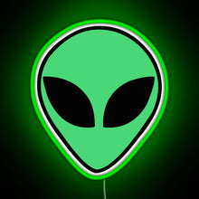 Charger l'image dans la galerie, Alien head RGB neon sign green