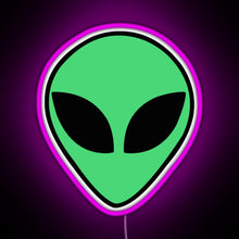 Charger l'image dans la galerie, Alien head RGB neon sign  pink