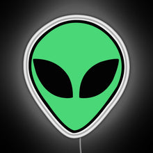 Charger l'image dans la galerie, Alien head RGB neon sign white