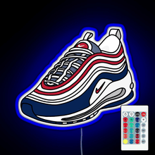 Charger l'image dans la galerie, AM97 USA SNEAKERS RGB neon sign remote