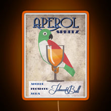 Charger l'image dans la galerie, aperol spritz RGB neon sign orange