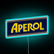 Charger l'image dans la galerie, APEROL SPRITZ RGB neon sign lightblue