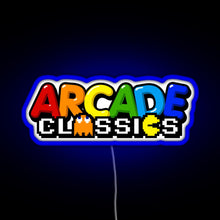 Charger l'image dans la galerie, Arcade Design RGB neon sign blue