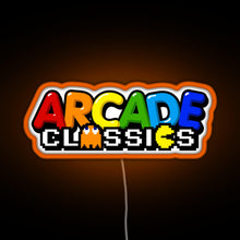 Charger l'image dans la galerie, Arcade Design RGB neon sign orange